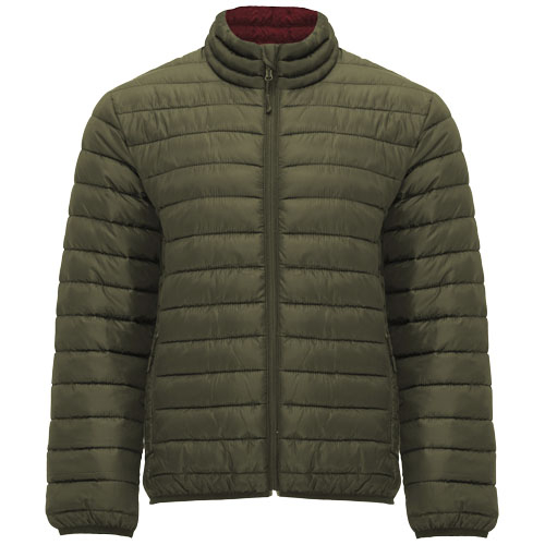 Doudoune pour homme personnalisée Finland ROLY Vert militaire